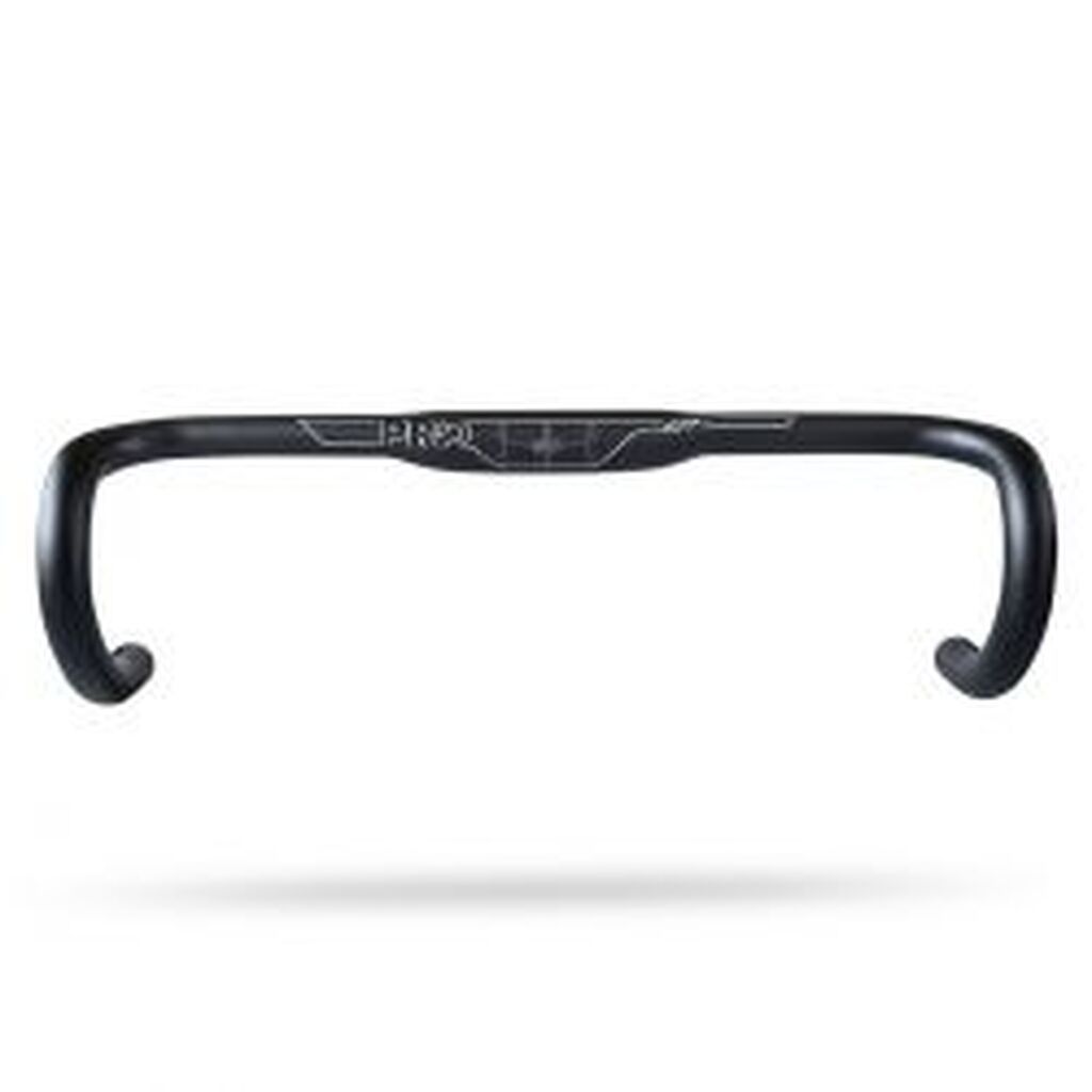 PRO Styr LT Ergo Sort 44cm Diameter 31.8mm - Cykelstyr