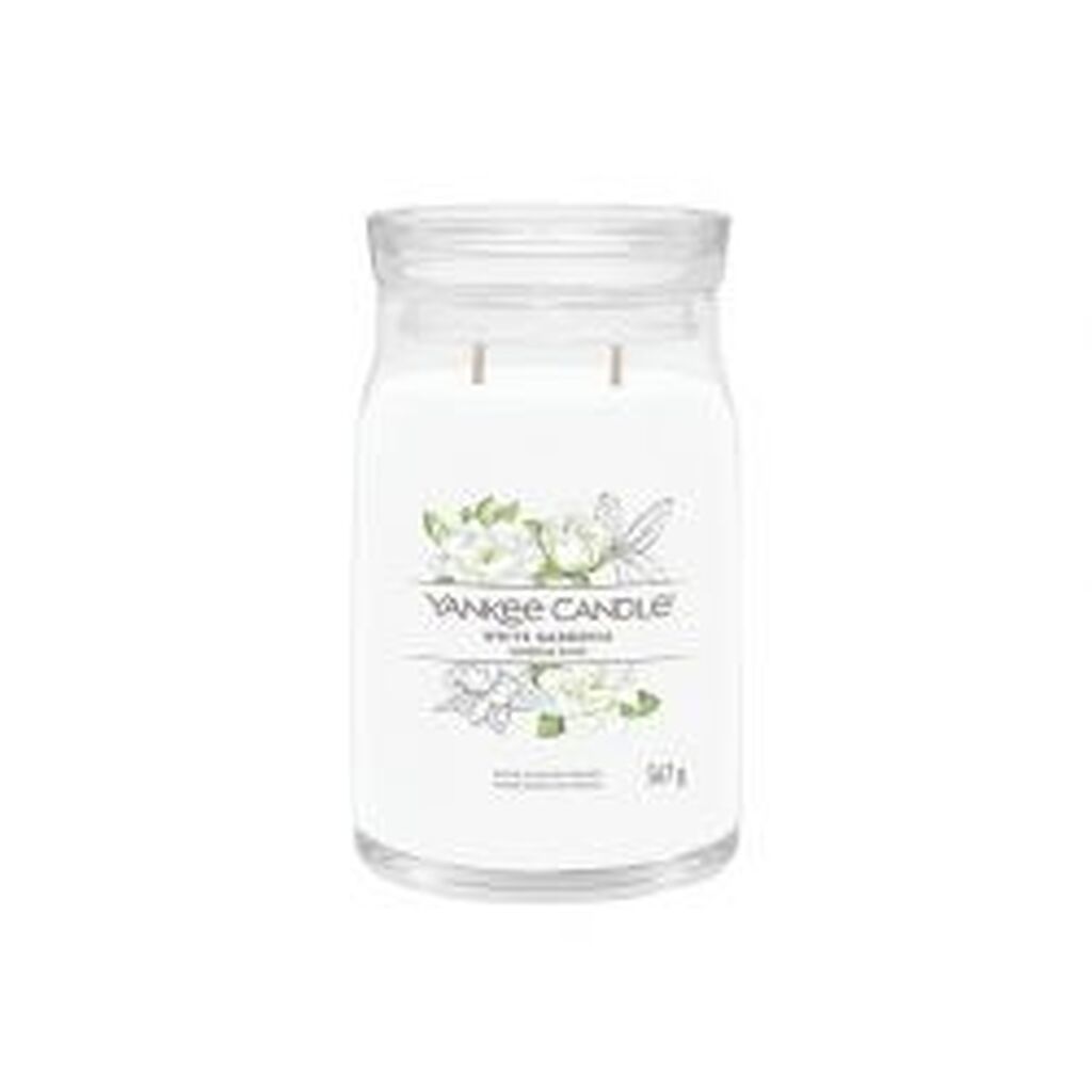 Yankee Candle Yc Signature - Large - White Gardenia - Duftlys