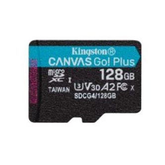 Kingston 128gb Microsdxc Canvas Go Plus Gen4 200r A2 U3 Single W/oadp