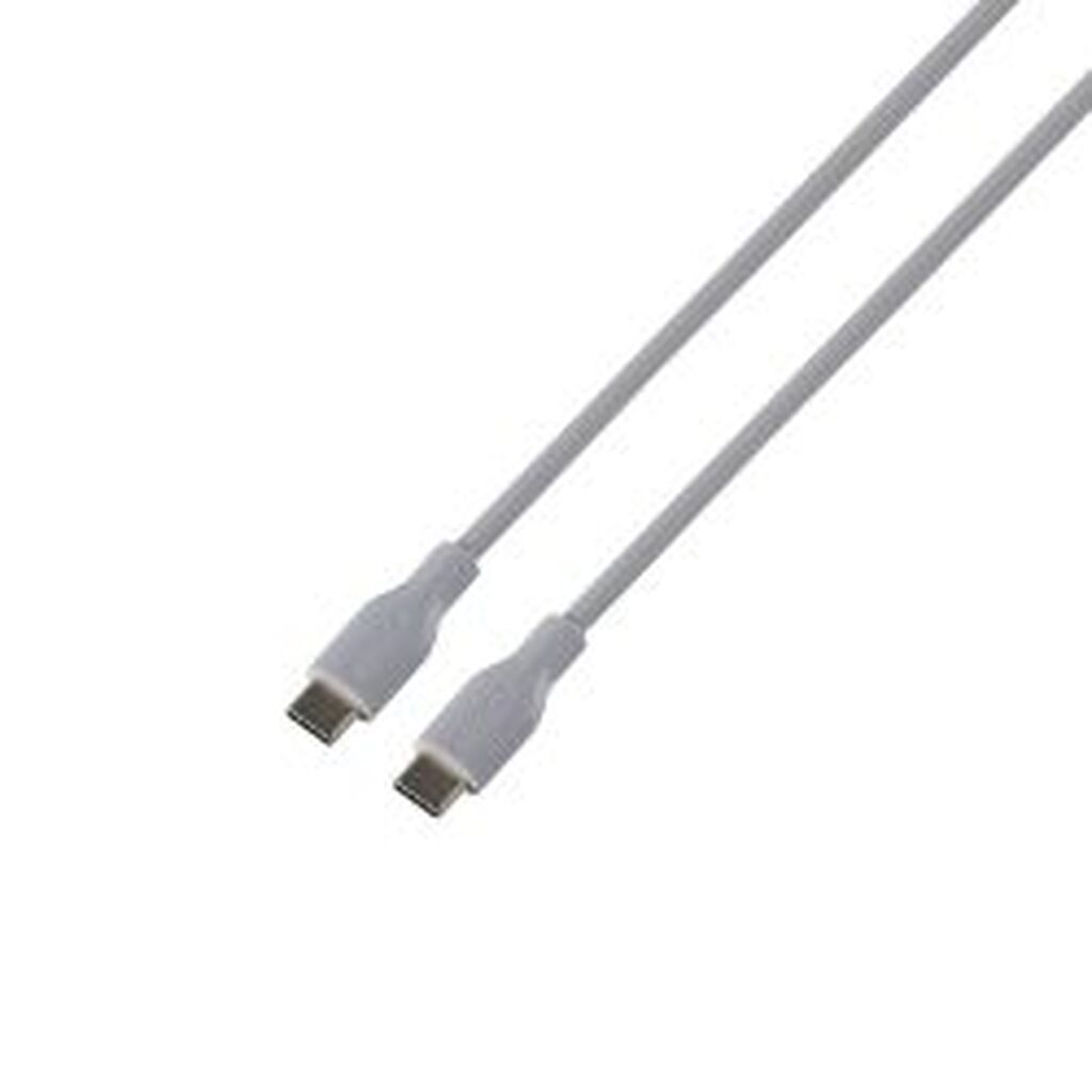 Deltaco Usb-c - C Usb2.0 Spr Cable, Silicone, 1,5m, Grey