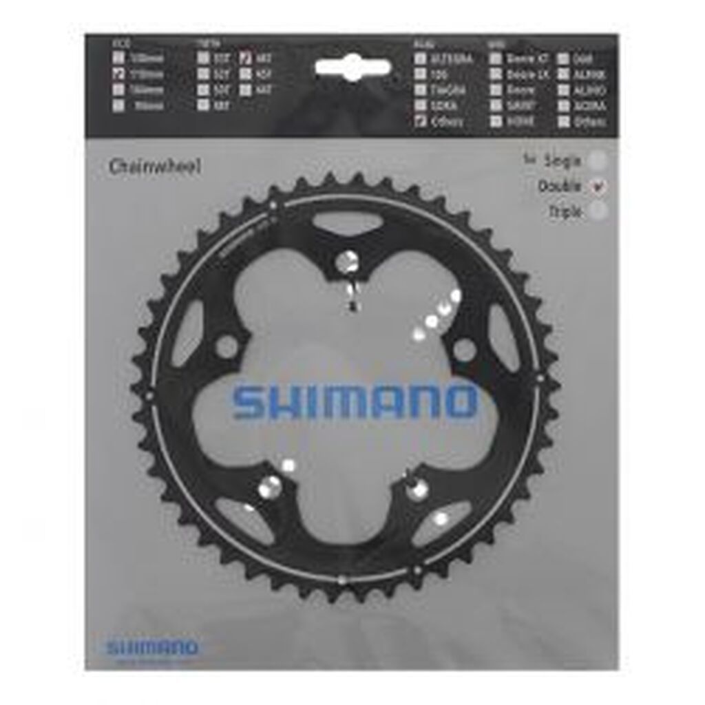 Shimano Klinge Fc-cx50 110mm Sort 10-sp 46t - Cykel klinge