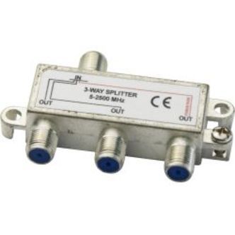 Qnect Antenna Tv-splitter F-connector Classa 1-in/3-out