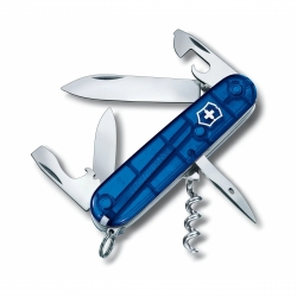 Victorinox Swiss Army Knife Spartan, Blå transparent - Multitool