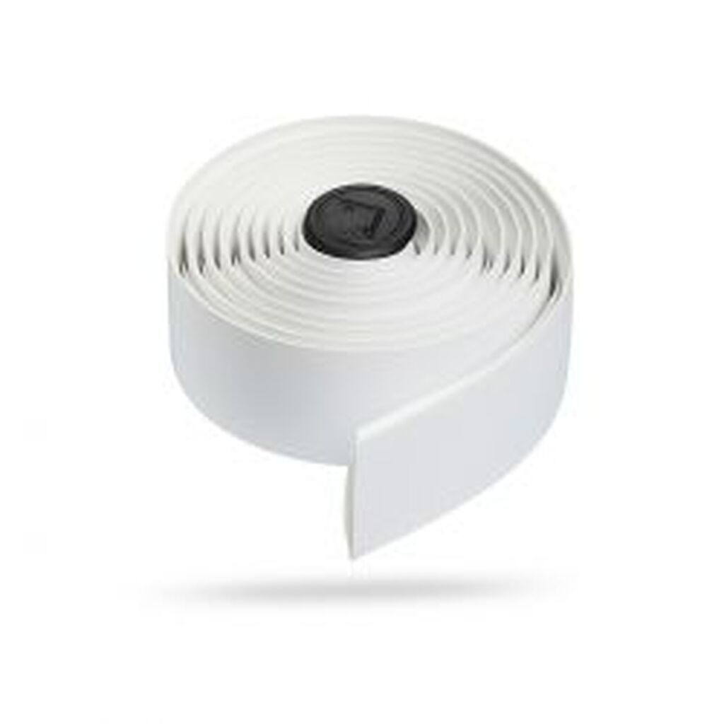 PRO Styrbånd Microfiber Hvid Inkl Styrpropper - Styrbånd