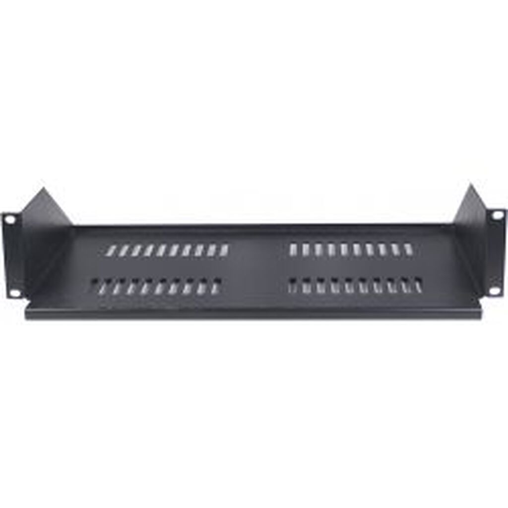 Toten 19 Fixed Shelf, 2u, 267mm Deep, Max 8kg