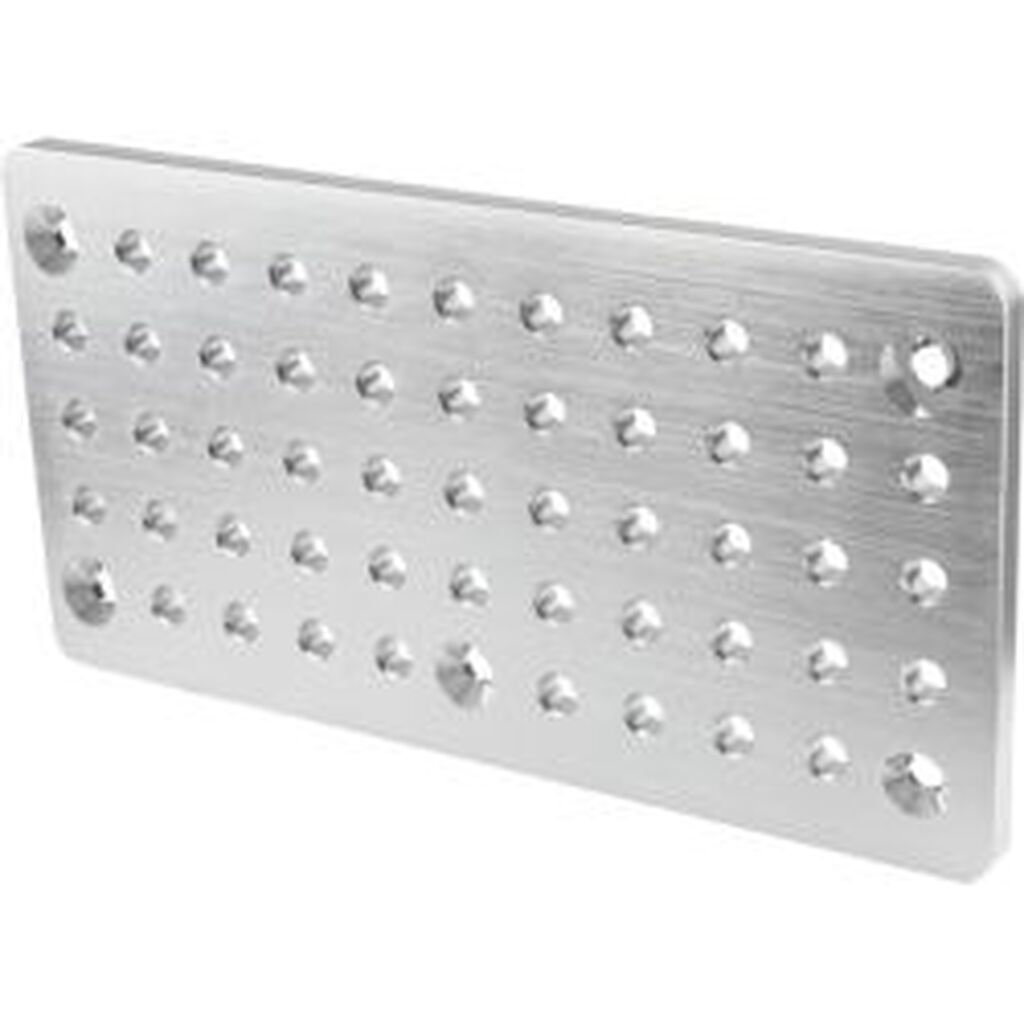 Kupo KS-6011 6X 11 Rectangle Cheeseplate (Aluminum) - Support rigs & cages