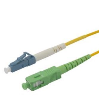 Deltaco Os2 Fiber Cable, Lc - Sc, Simplex, Upc/apc, 3,0m