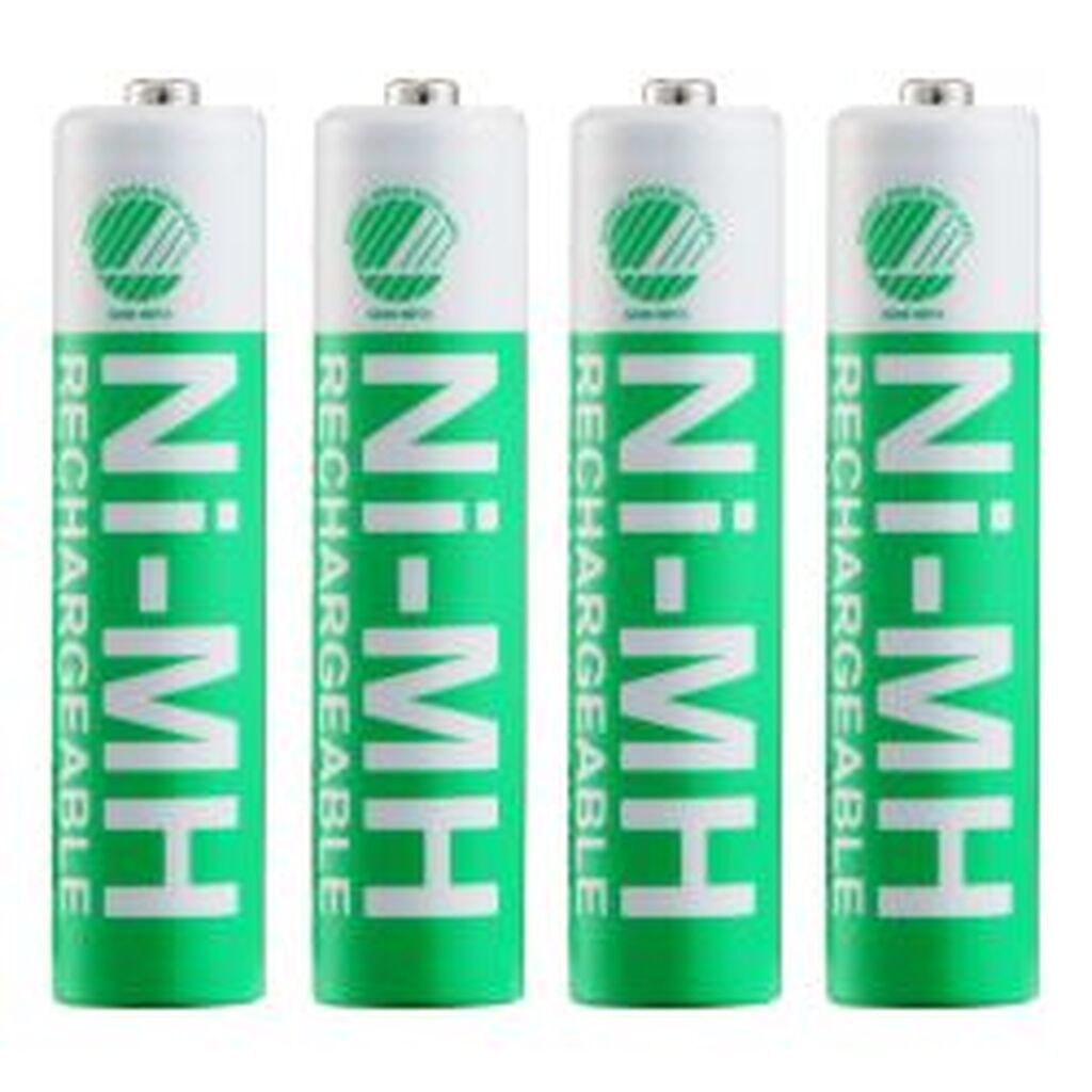 Deltaco Ultimate Ni-mh Rechargeable, Lr03/aaa Size, 1000mah, 4-pack - Batteri