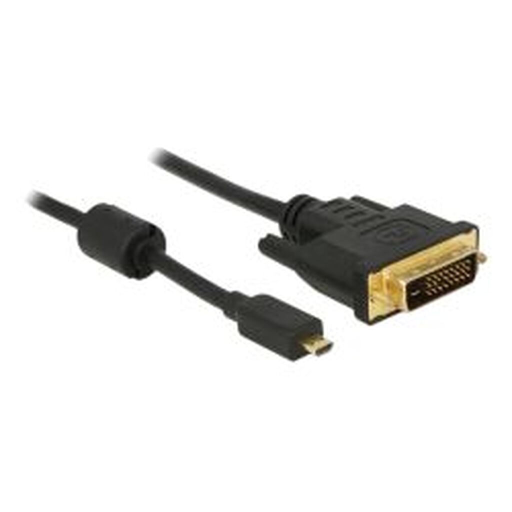 Delock Hdmi Cable Micro-d Male &gt; Dvi 24+1 Male 1 M