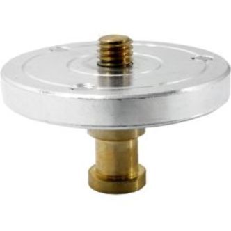 Kupo KS-023 3/8-16 Threaded Mounting Plate with Baby 5/8 (16mm) Stud - Support rigs & cages