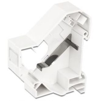 Delock Keystone Mounting For Din Rail, Shielded, White