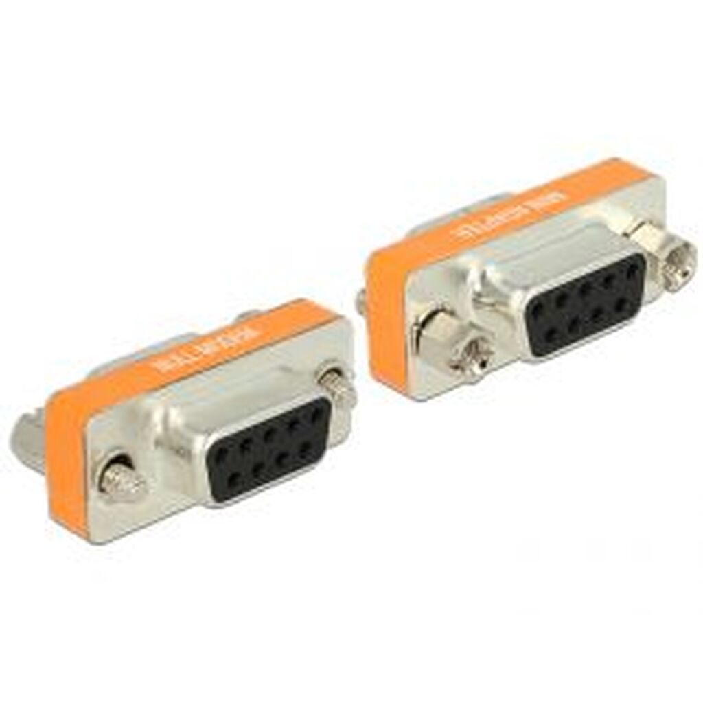 Delock D-sub 9 Pin Female &gt; Female Null Modem Gender Changer