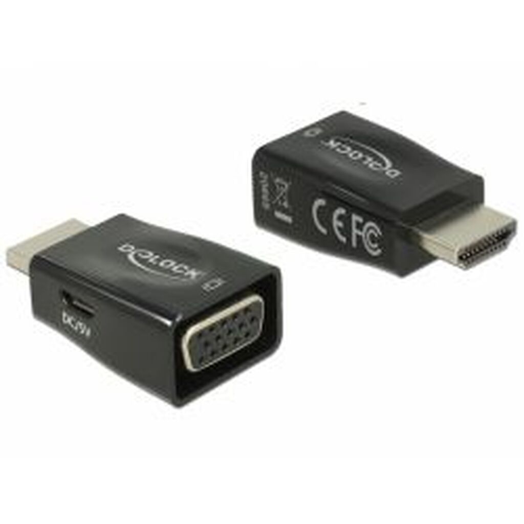 Delock Adapter Hdmi-a Male &gt; Vga Female