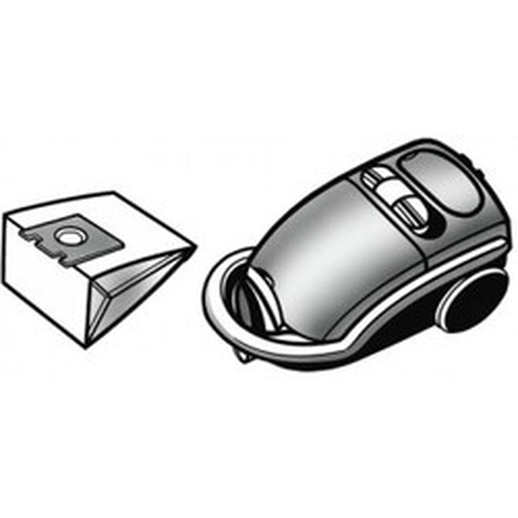 Nq Vacuum Ro 2193 Støvsugerposer, 5 Stk. + 1 Filter - Diverse