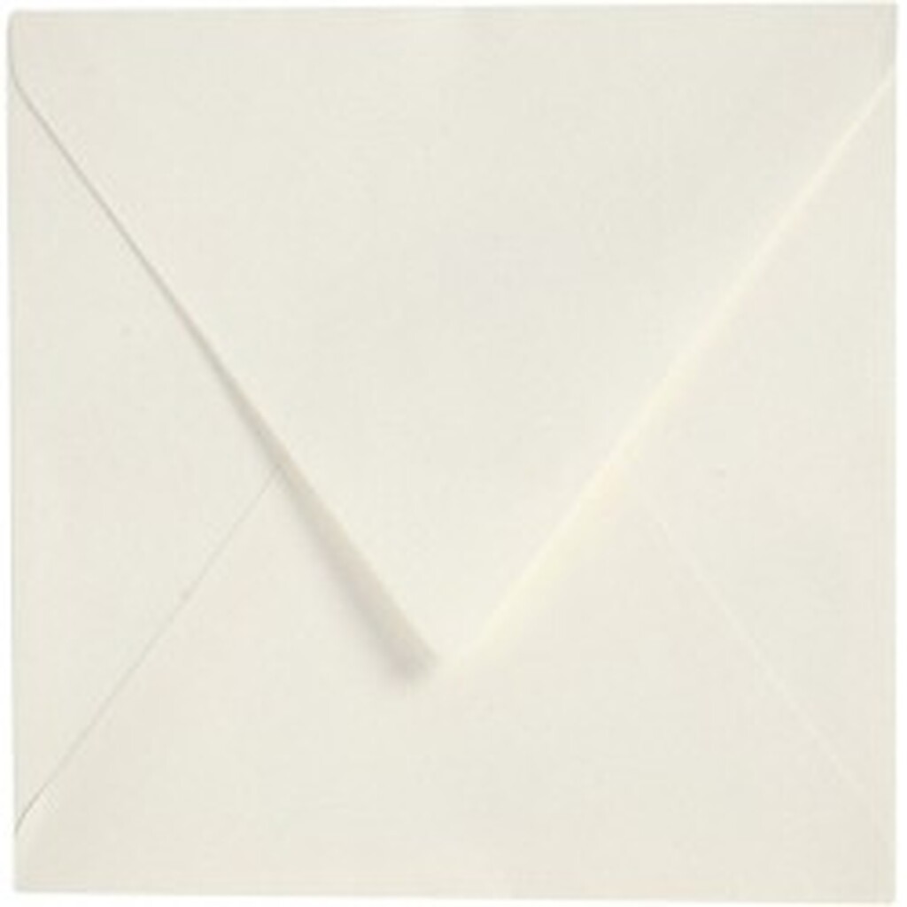 Focus Envelope 160x160 Raw White 120g 50 Pcs - Kuverter