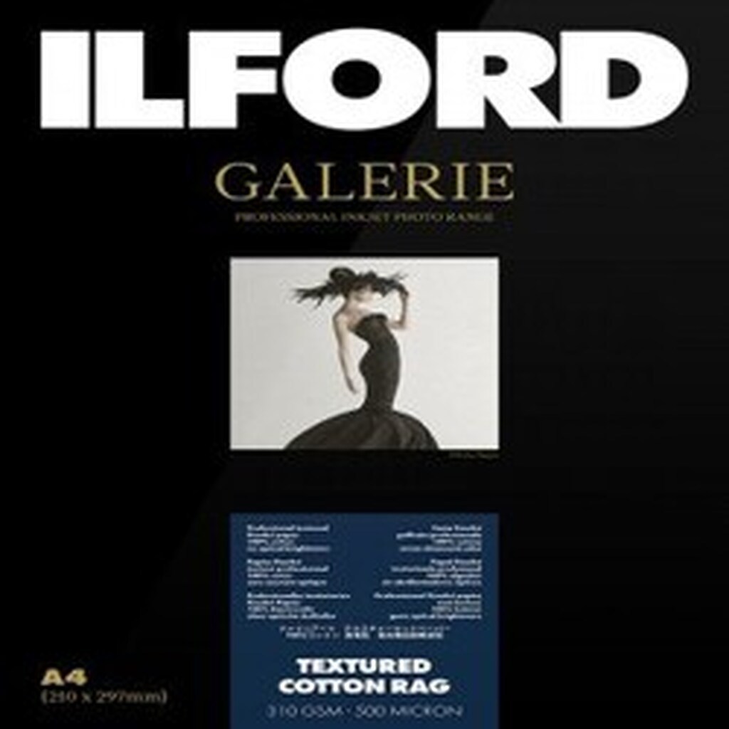 Ilford GP Textured Cotton Rag 61 cm x 12 m - Tilbehør til foto