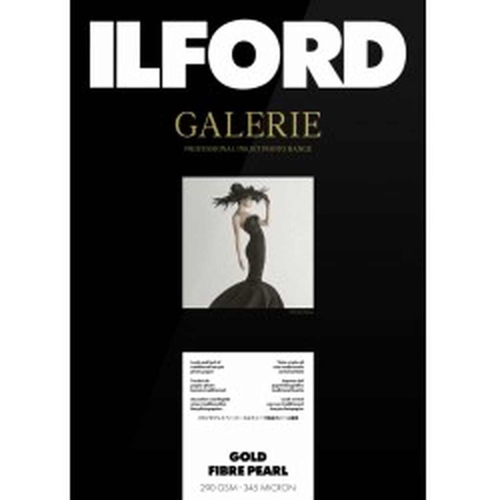 Ilford Galerie Gold Fibre Pearl 290G 13x18cm 50 Sheet - Tilbehør til foto