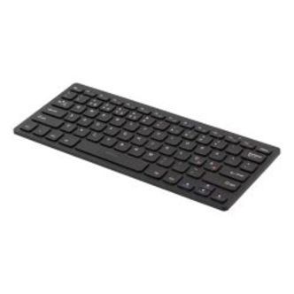 Deltaco Wireless Mini Keyboard Muted Keys Nanoreceiv Usb 10m Range - Keyboard