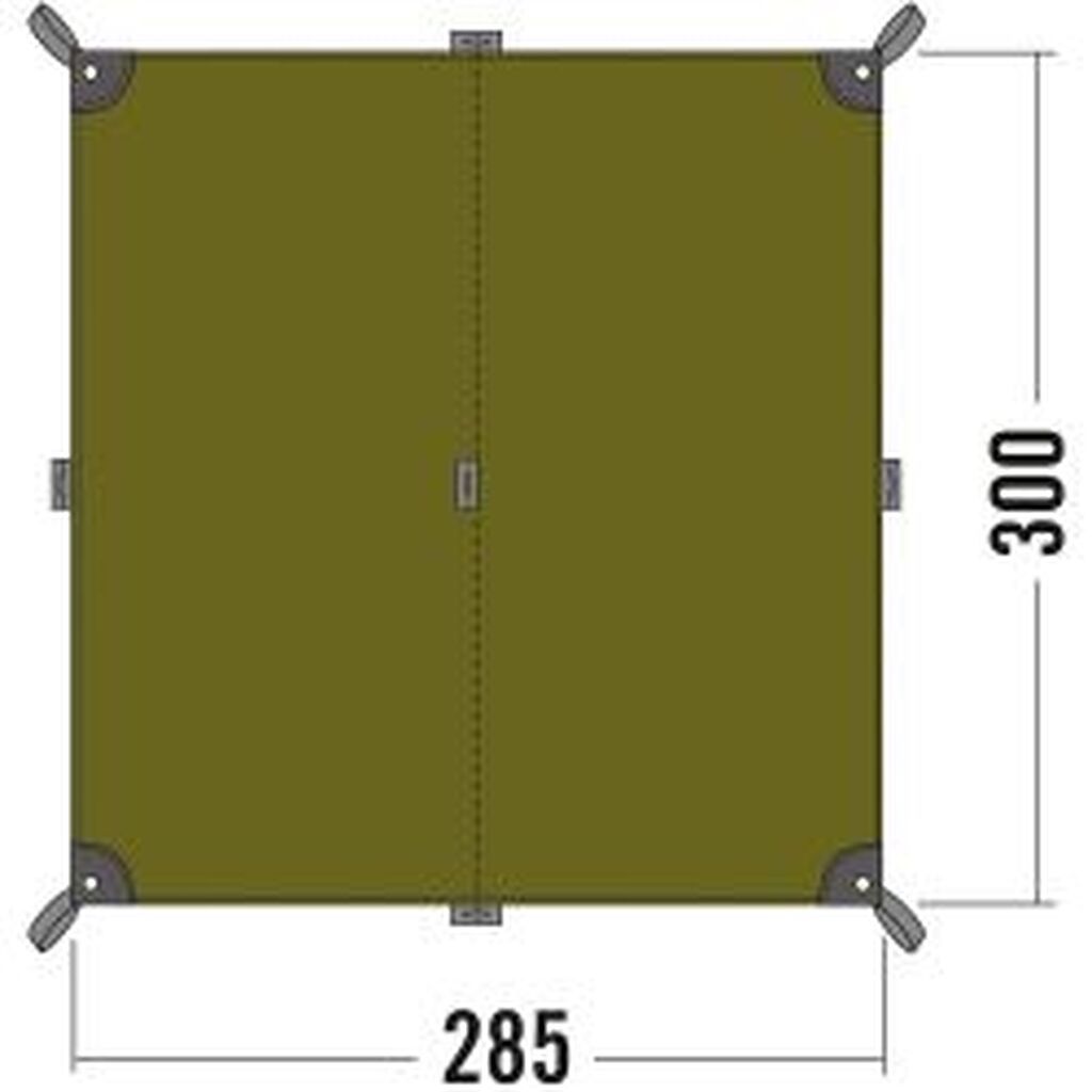 Tatonka Tarp 2 - Light olive - Tarp