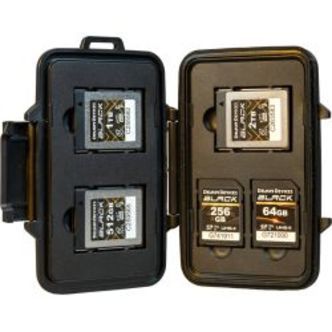 Delkin Weather Resistant Case for CFexpress Type B (Tote for 3xCfexpress Type B/2xSD & 2xmicroSD)