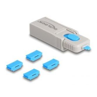 Delock Hdmi Port Blocker Set For Hdmi Female Ports 4 Pieces