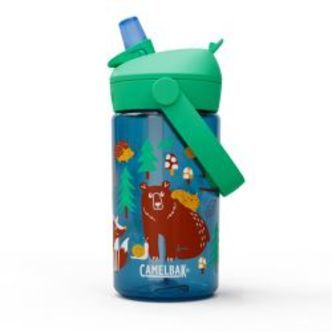 Camelbak Thrive Flip Straw Kids 14oz - Friendly Forest - Str. .4L / 14 oz - Drikkeflaske