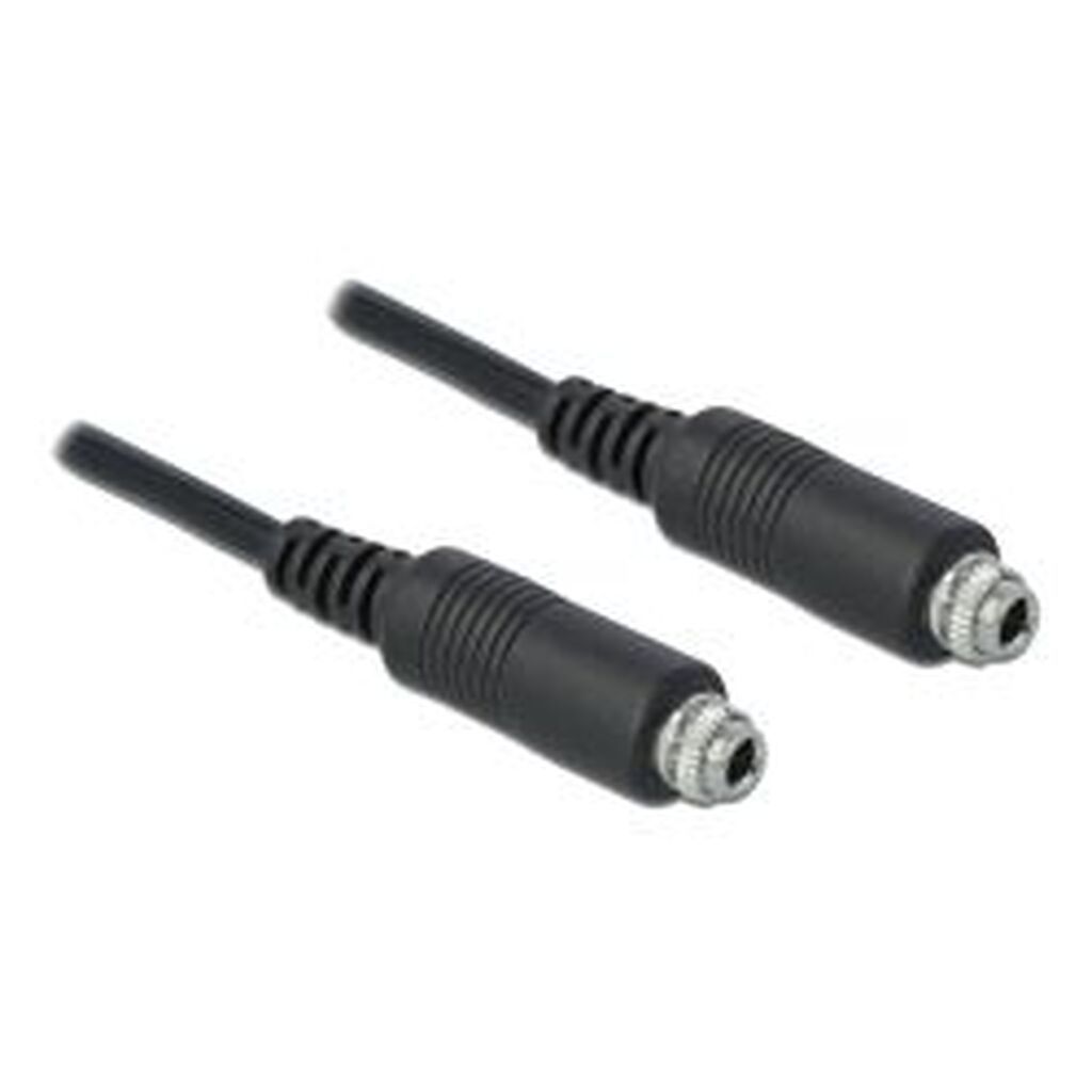 Delock Cable Stereo Jack 3.5 Mm Female Panel-mount, 25 Cm