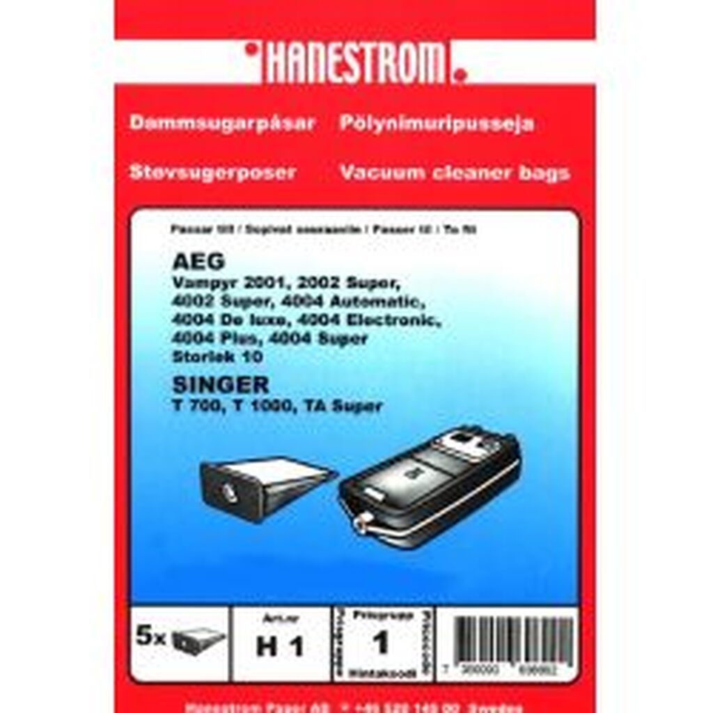 Hanestroem Dammsugarpåsar Aeg Vampyr 2001