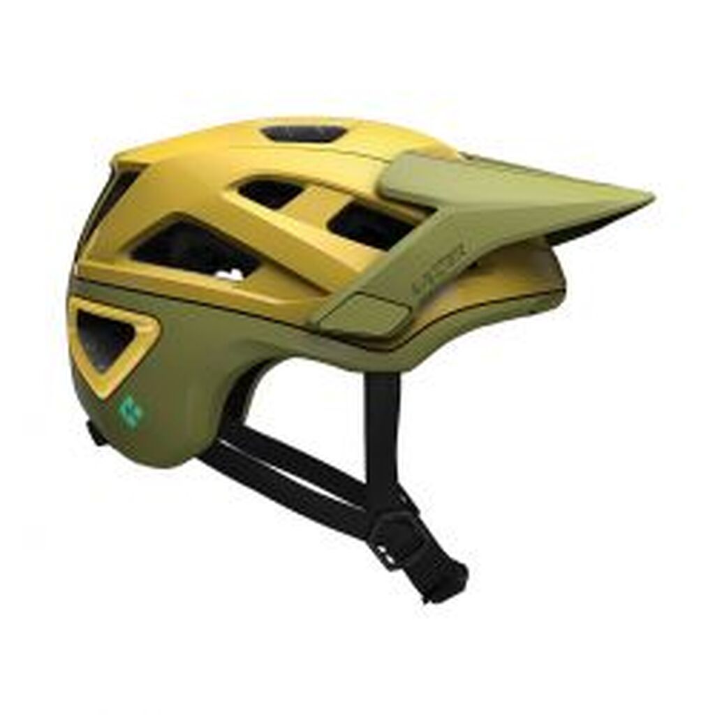 Lazer hjelm Jackal KinetiCore Gold Green M - Cykelhjelm