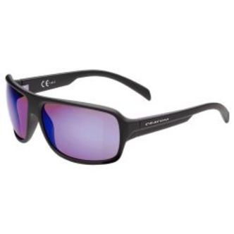 Cratoni C-ice Color+ Driving - Black matt | grey-pink w/ blue mirr - Str. UNI - Solbriller