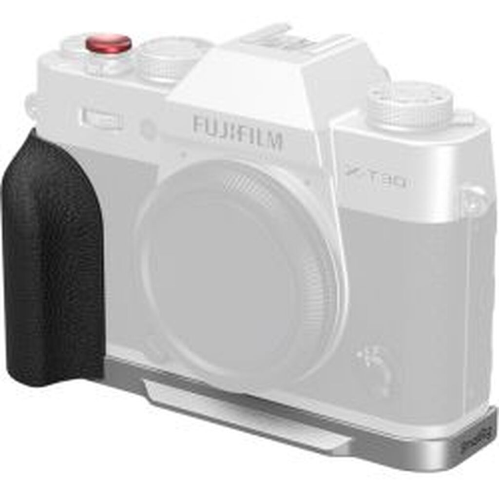 SmallRig 5664 L-Shaped Mount Plate with Silicone Handle for FUJIFILM X-T30 / T30 II / T30 III Silver