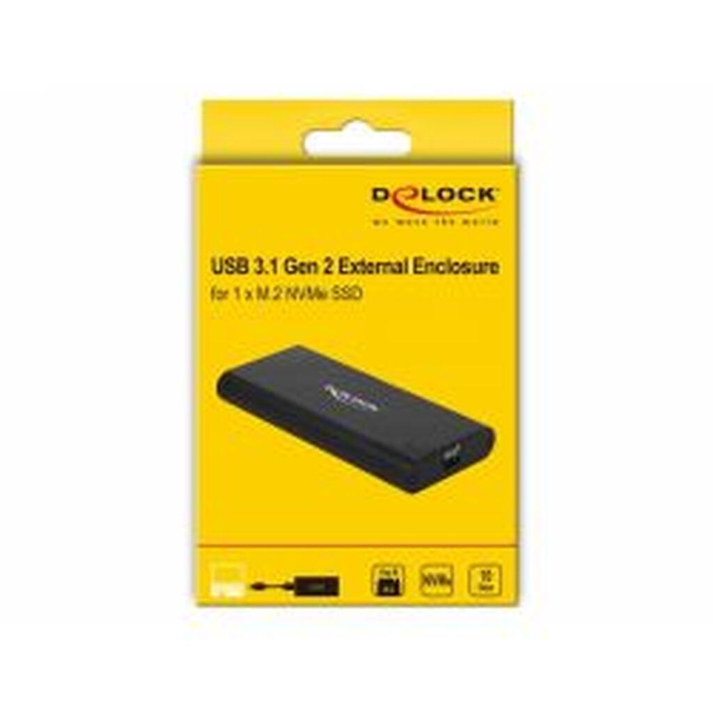 Delock External Enclosure For M.2 Nvme Pcie Ssd With Superspeed Usb