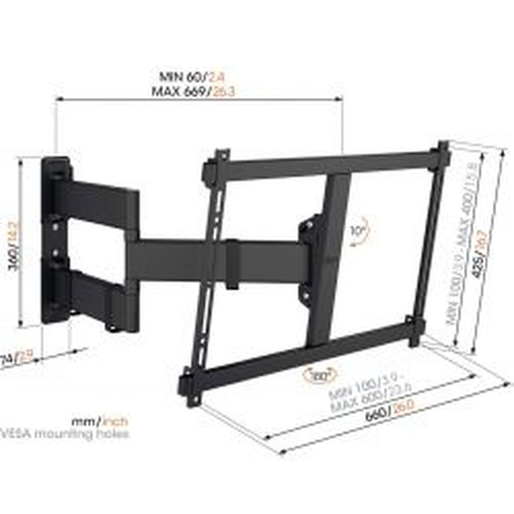 Vogels Tvm 3845 Comfort Full Motion+ Mount Xl