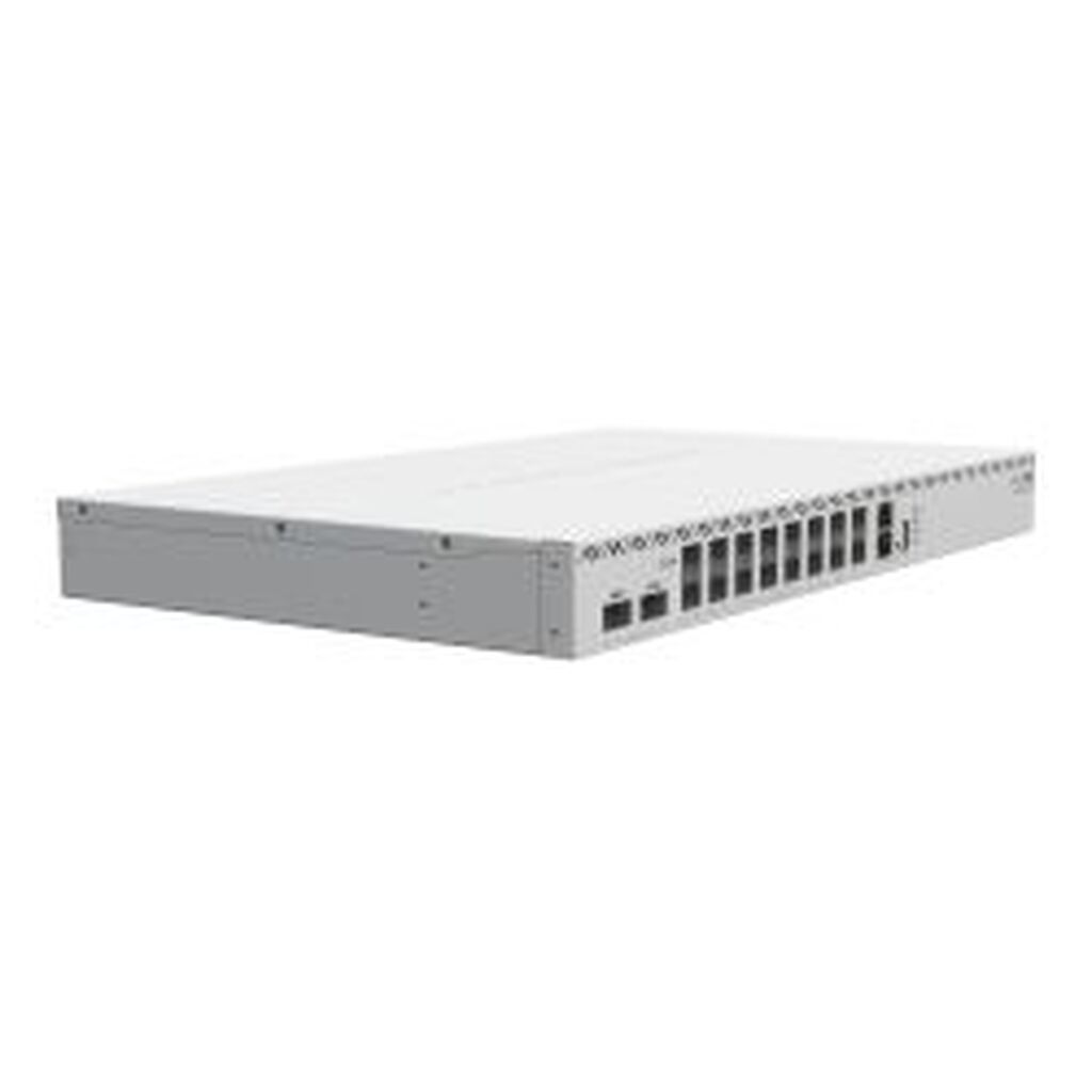 Mikrotik Crs518-16xs-2xq With Routeros L5 License Rackmount Case