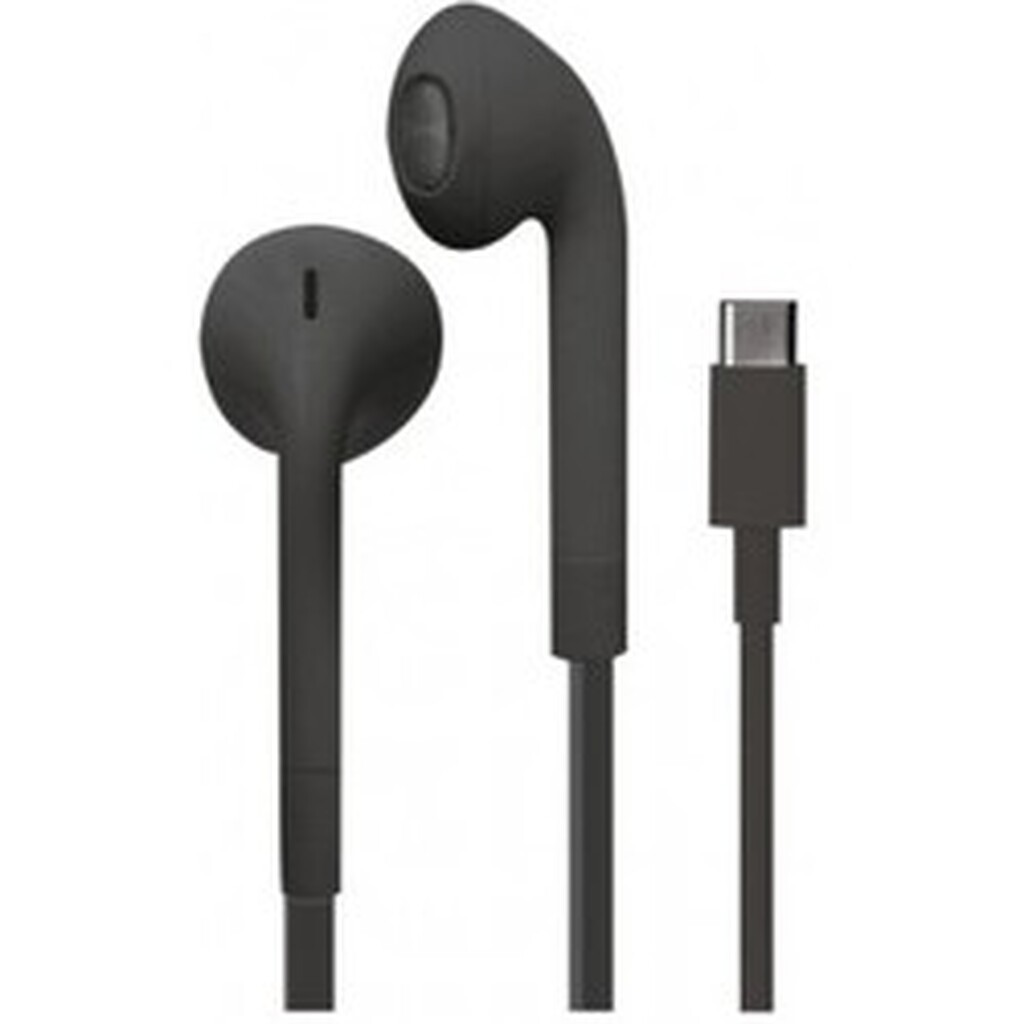 ICON Stereohovedtelefon m/USB-C og mik, sort