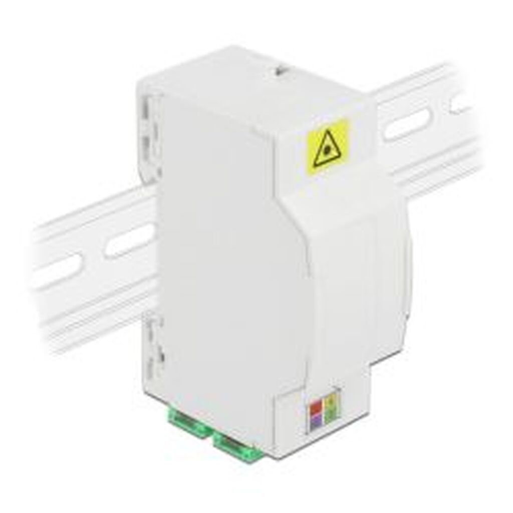 Delock Optical Fiber Connection Box Din Rail 4xsc Simplex Lc Duplex