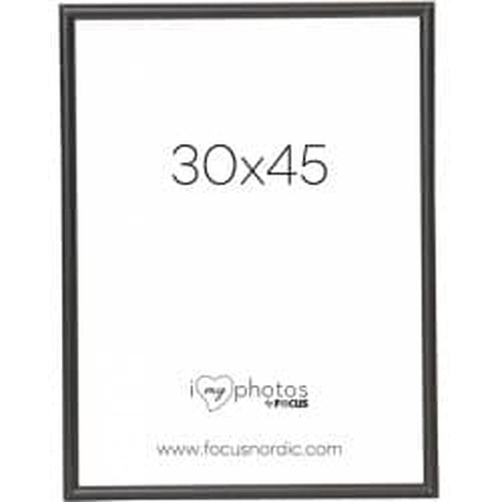 Focus Can-Can Aluminium Black 30x45 - Ramme