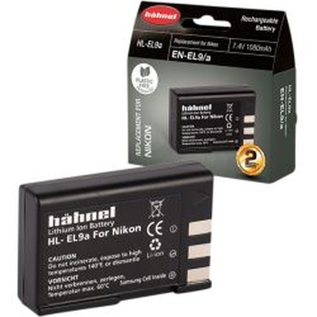 Hahnel H?hnel Battery Nikon Hl-el9a / En-el9