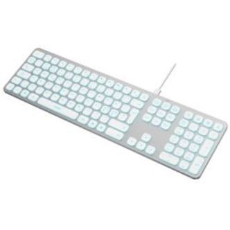 Deltaco Wired Low-profile Aluminium Keyboard With Usb-a & Usb-c Conn