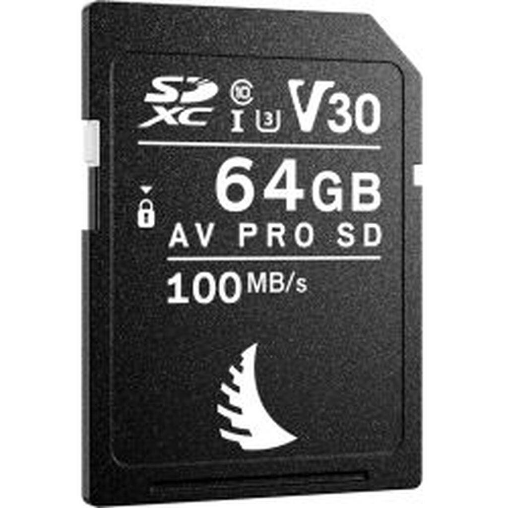 Angelbird SD AV PRO SDXC, SD 6.1, UHS-I, R100/W52 (V30) 64GB