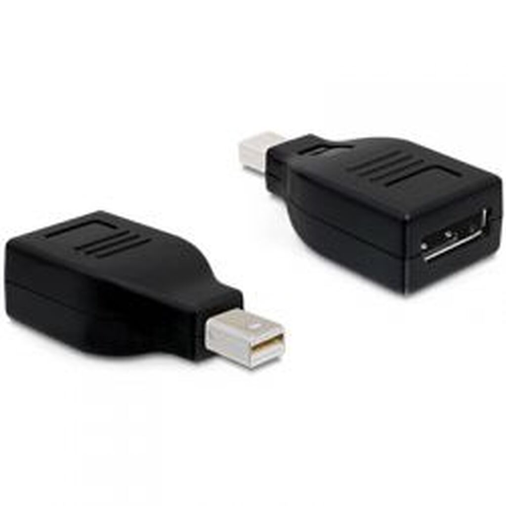 Delock Mini Displayport To Displayport, Black