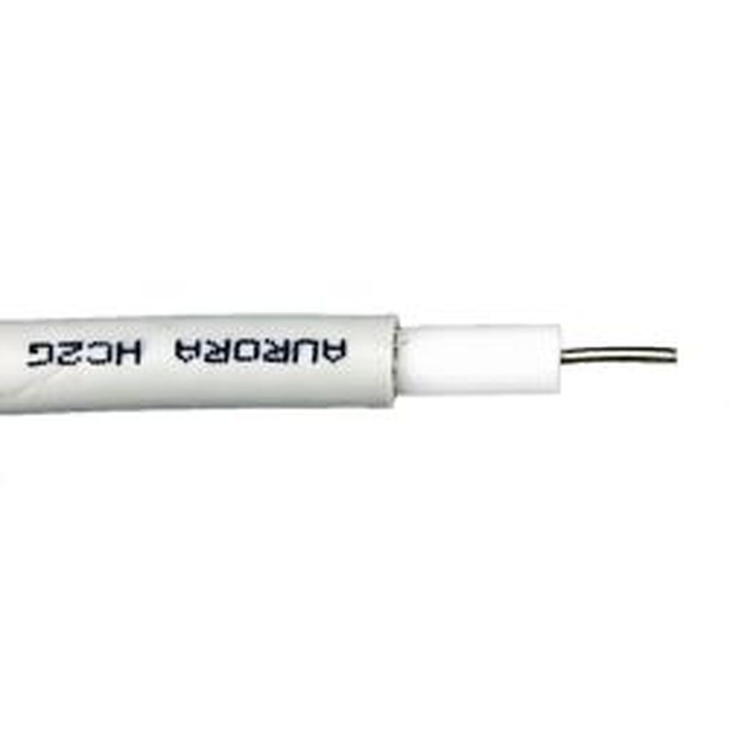 Qnect Digicoax Class A Kabel 100 Db 6,8 Mm, 100m, Hvid
