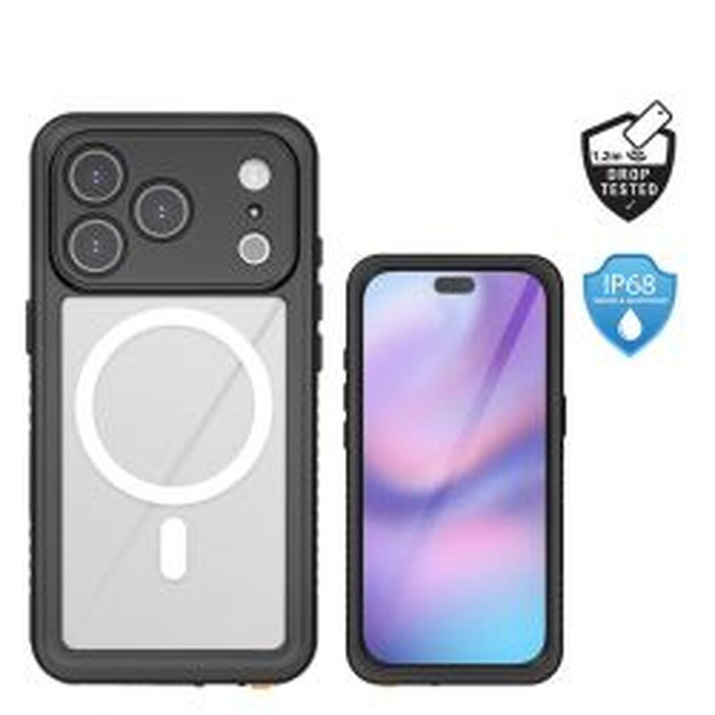 4smarts Iphone 17 Pro Waterproof Case Stark, Ip68, Magsafe Comp.