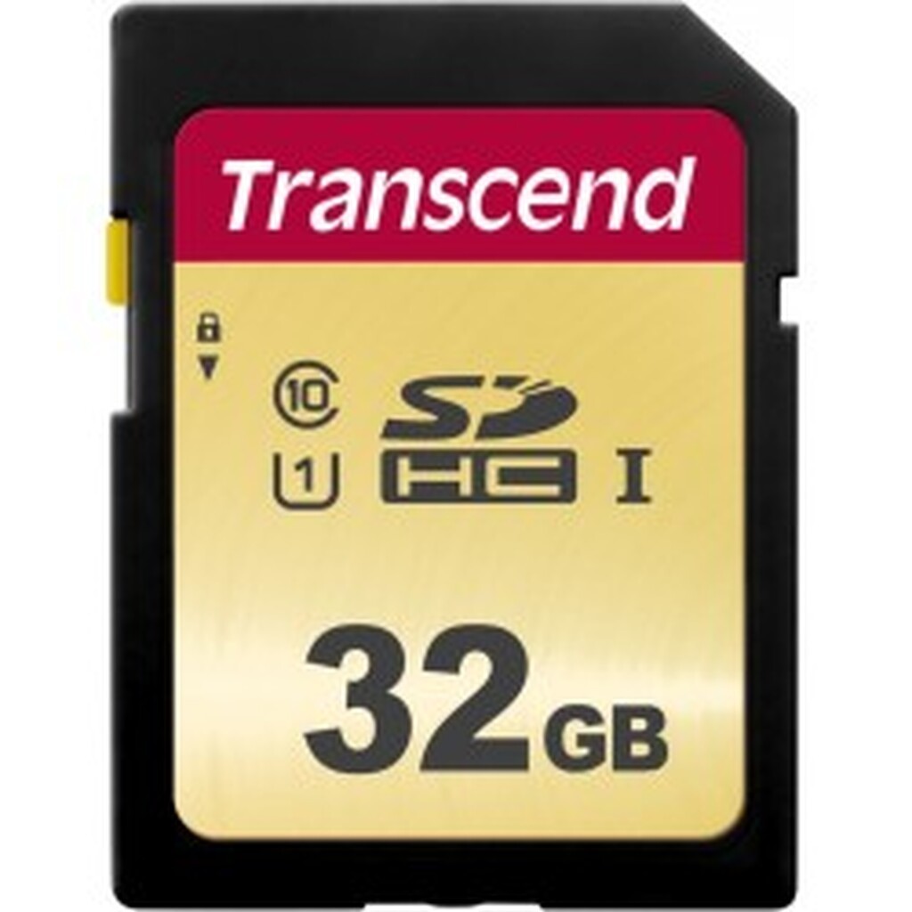 Transcend Gold 500S SD UHS-I U3, MLC (V30) R95/W60 32GB - Hukommelseskort