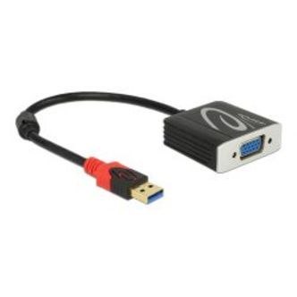 Delock Adapter Usb 5 Gbps Type-a Male To Vga Female