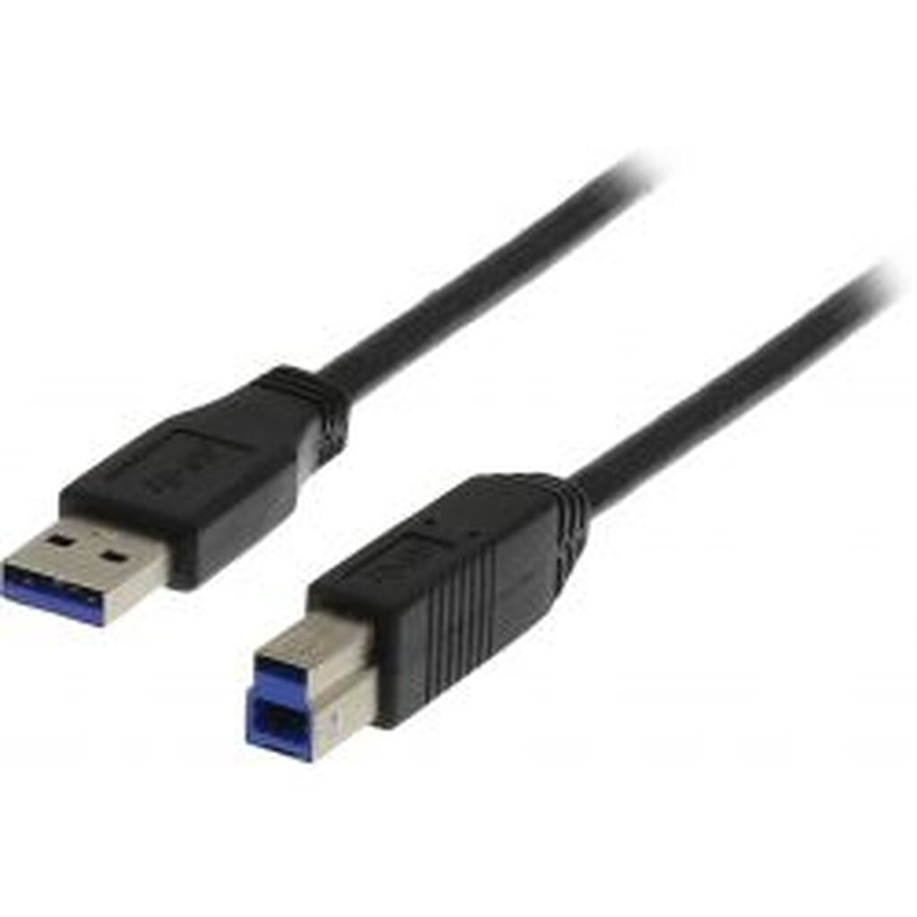 Deltaco Usb 3.0Â cable, Type A Ma, Type B Ma, 3m, Black