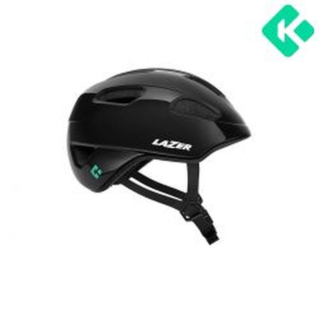 Lazer hjelm Nutz 2.0 KC Black +GR (Turnfit) - Cykelhjelm