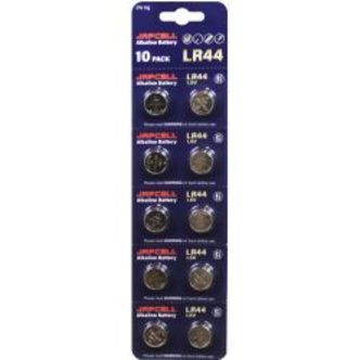 JAPCELL Alkaline LR44 batteries - 10 pcs.
