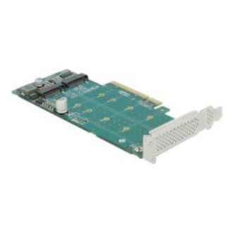 Delock Pci Express X8 Card To 2 X Internal Nvme M.2 Key M