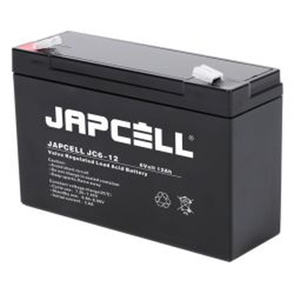 JAPCELL JC6-12 AGM battery - Batteri